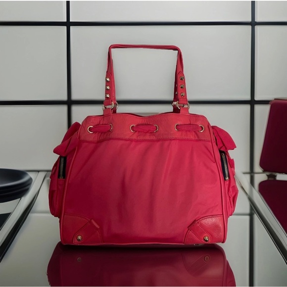 Y2K Vintage 2013 Juice Couture, Malibu Nylon Daydreamer  Shoulder Bag,Barbiecore - Picture 2 of 14